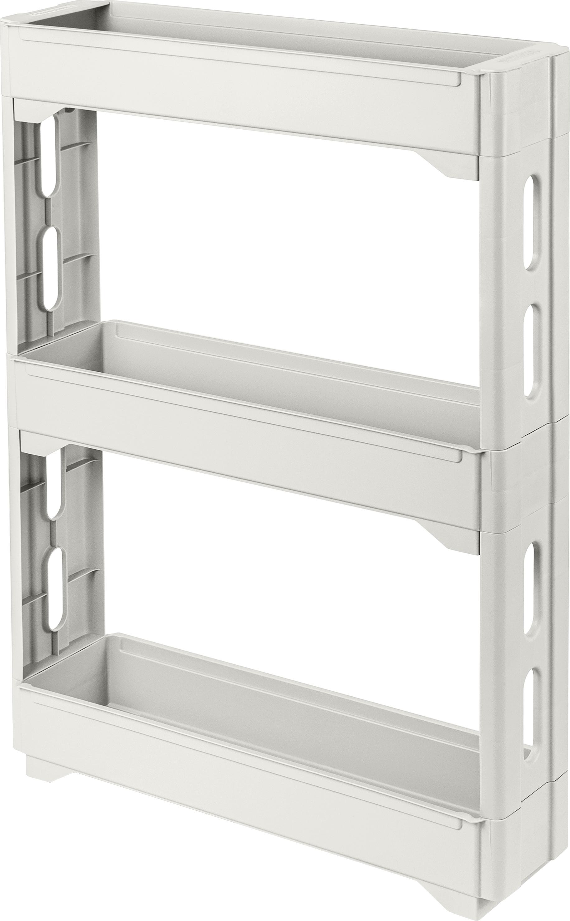 Этажерка Keeplex Regular  трехсекц узкая белое облако