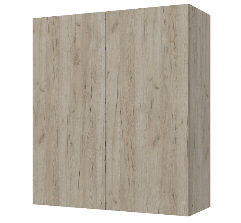 Сан-Ремо 454.29 Шкаф навесной ш80 Дуб крафт серый