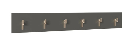 STARK Прихожая вешалка для одежды/ Серый Графит