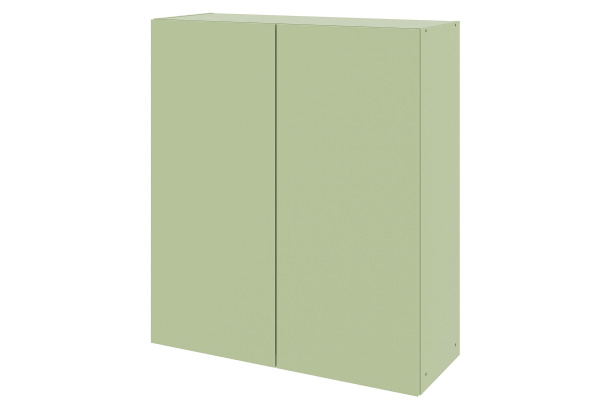 Ревилья Шкаф навесной ш80 Зеленый шалфей