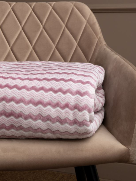 Плед Texrepublic фланель жаккард двухцветный .Евро 2578