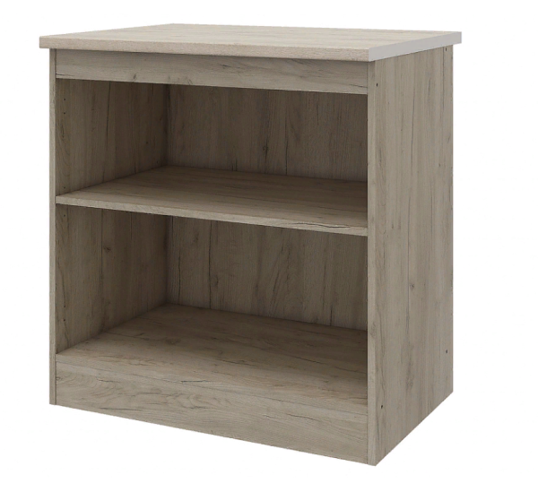 Сан-Ремо 454.33 Шкаф напольный ш80 Дуб крафт /Кашемир