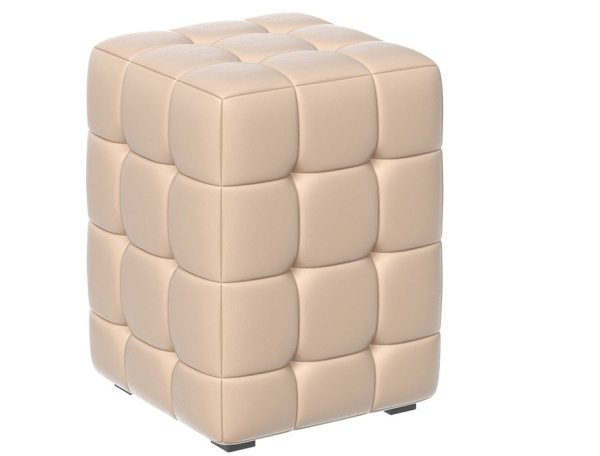 Пуф «Аристо» к/з Гольф бежевый